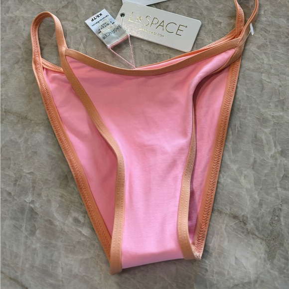 L’space Tommy Bikini Bottom‎ NWT Pink Retails $86 - Picture 7 of 10